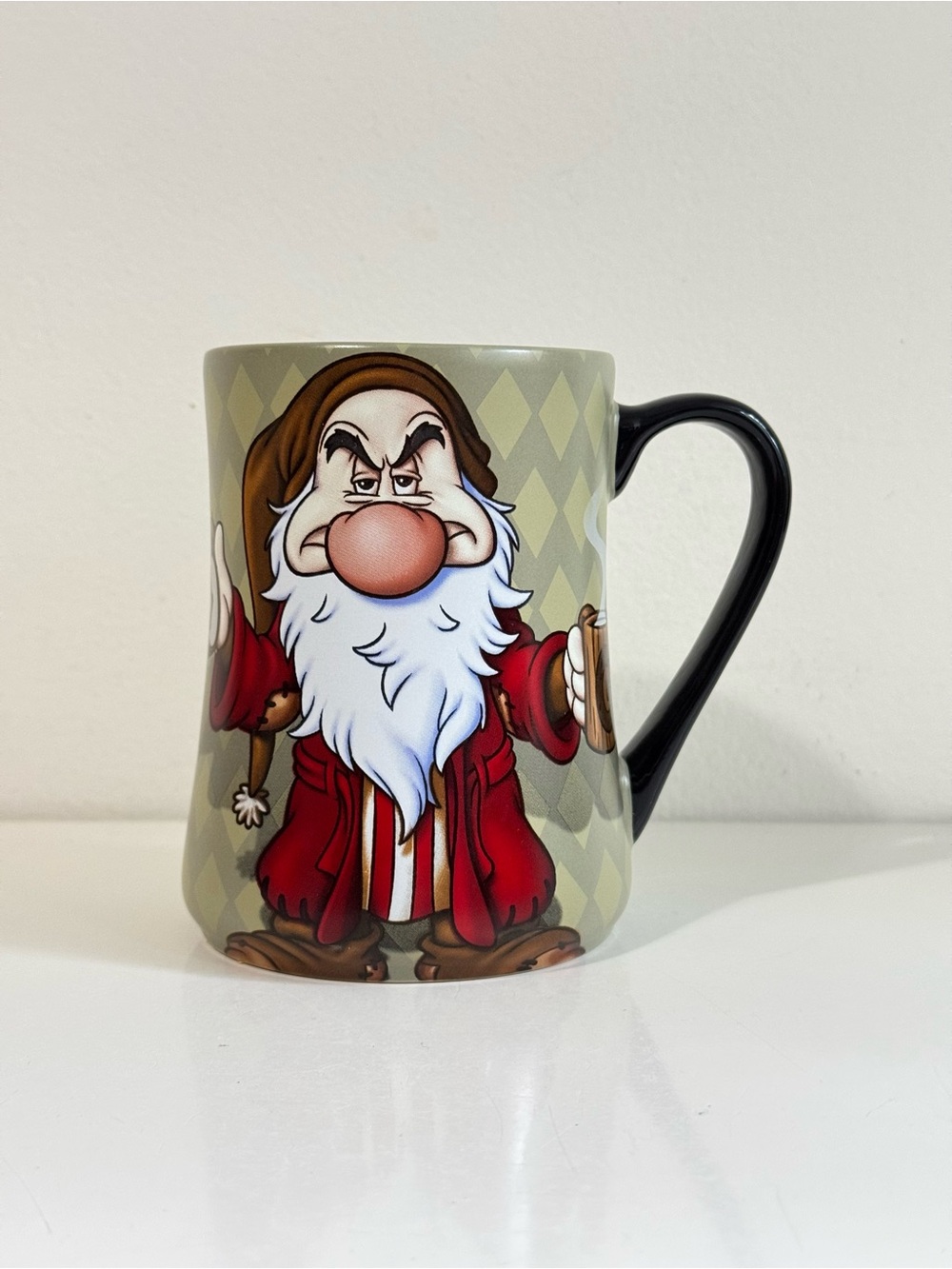 Disney Parks Parks Grumpy "I Hate Mornings" Mug - NEW